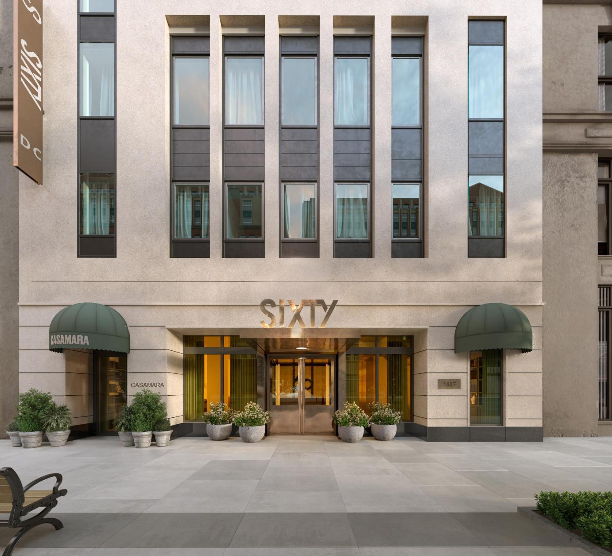 Sixty Dc Hotell Washington Exteriör bild